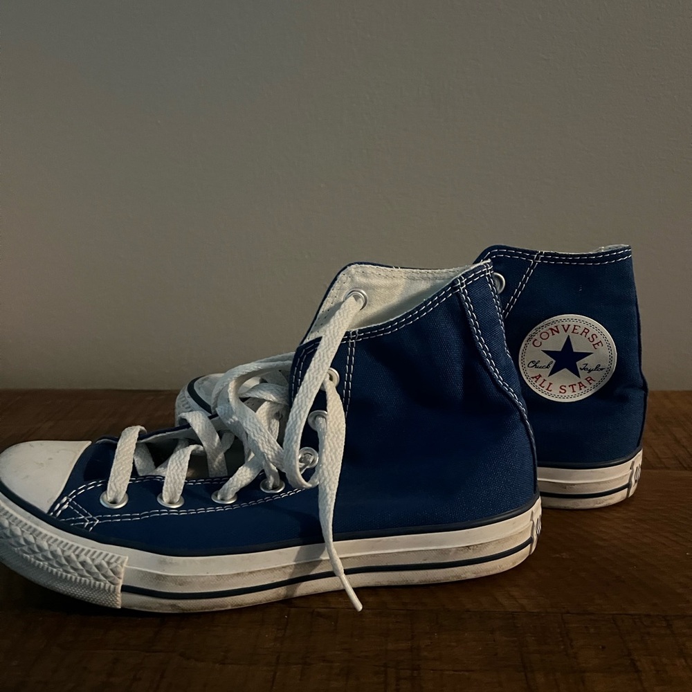 Blue Converse
